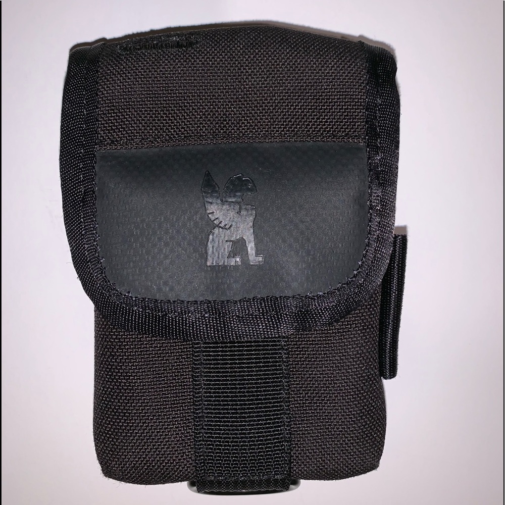 Chrome Industries phone pouch with Aux Cutout